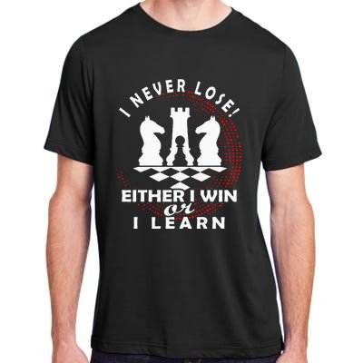 Chess Player Chess Board I Lost Never Adult ChromaSoft Performance T-Shirt