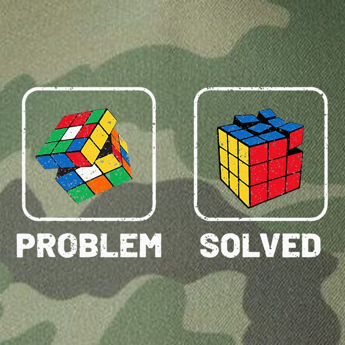 Competitive Puzzle Cube Problem Solved Speed Cubing  Legacy Tie Dye Trucker Hat