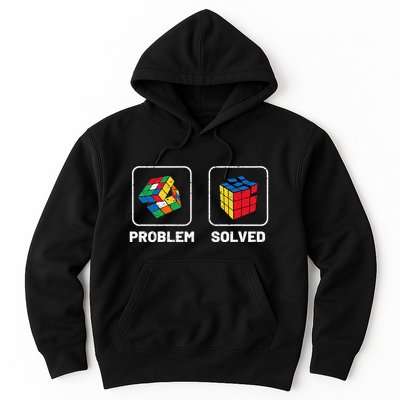 Competitive Puzzle Cube Problem Solved Speed Cubing  Hoodie