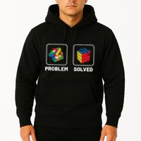 Competitive Puzzle Cube Problem Solved Speed Cubing  Hoodie