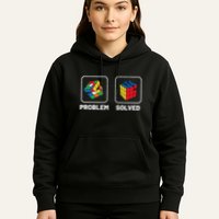 Competitive Puzzle Cube Problem Solved Speed Cubing  Hoodie