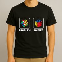 Competitive Puzzle Cube Problem Solved Speed Cubing  T-Shirt