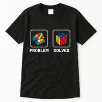 Competitive Puzzle Cube Problem Solved Speed Cubing  Tall T-Shirt