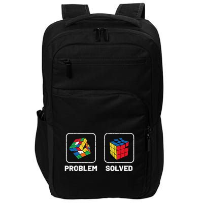 Competitive Puzzle Cube Problem Solved Speed Cubing  Impact Tech Backpack