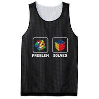 Competitive Puzzle Cube Problem Solved Speed Cubing  Mesh Reversible Basketball Jersey Tank