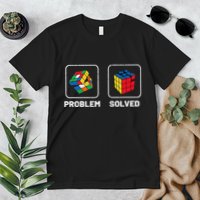 Competitive Puzzle Cube Problem Solved Speed Cubing  Premium T-Shirt