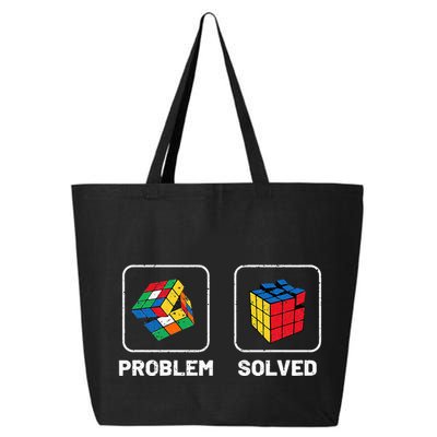 Competitive Puzzle Cube Problem Solved Speed Cubing  25L Jumbo Tote