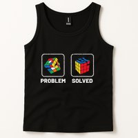 Competitive Puzzle Cube Problem Solved Speed Cubing  Tank Top