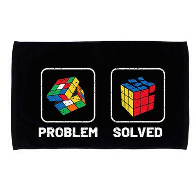 Competitive Puzzle Cube Problem Solved Speed Cubing  Microfiber Hand Towel