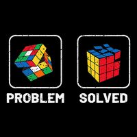 Competitive Puzzle Cube Problem Solved Speed Cubing  Crop Top