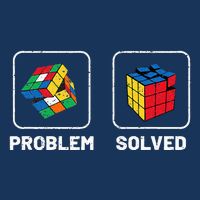 Competitive Puzzle Cube Problem Solved Speed Cubing  Infant Baby Jersey Bodysuit
