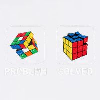 Competitive Puzzle Cube Problem Solved Speed Cubing  Garment-Dyed Sweatshirt