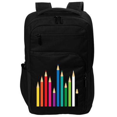 Colored Pencils Impact Tech Backpack