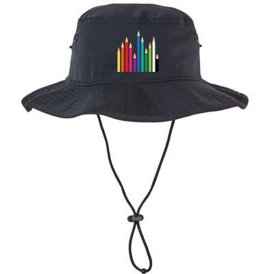 Colored Pencils Bucket Hat