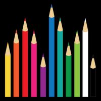 Colored Pencils Bucket Hat