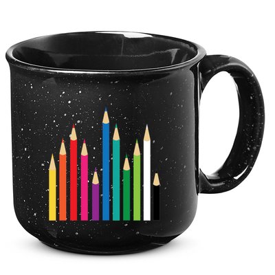 Colored Pencils 15oz Campfire Ceramic Mug
