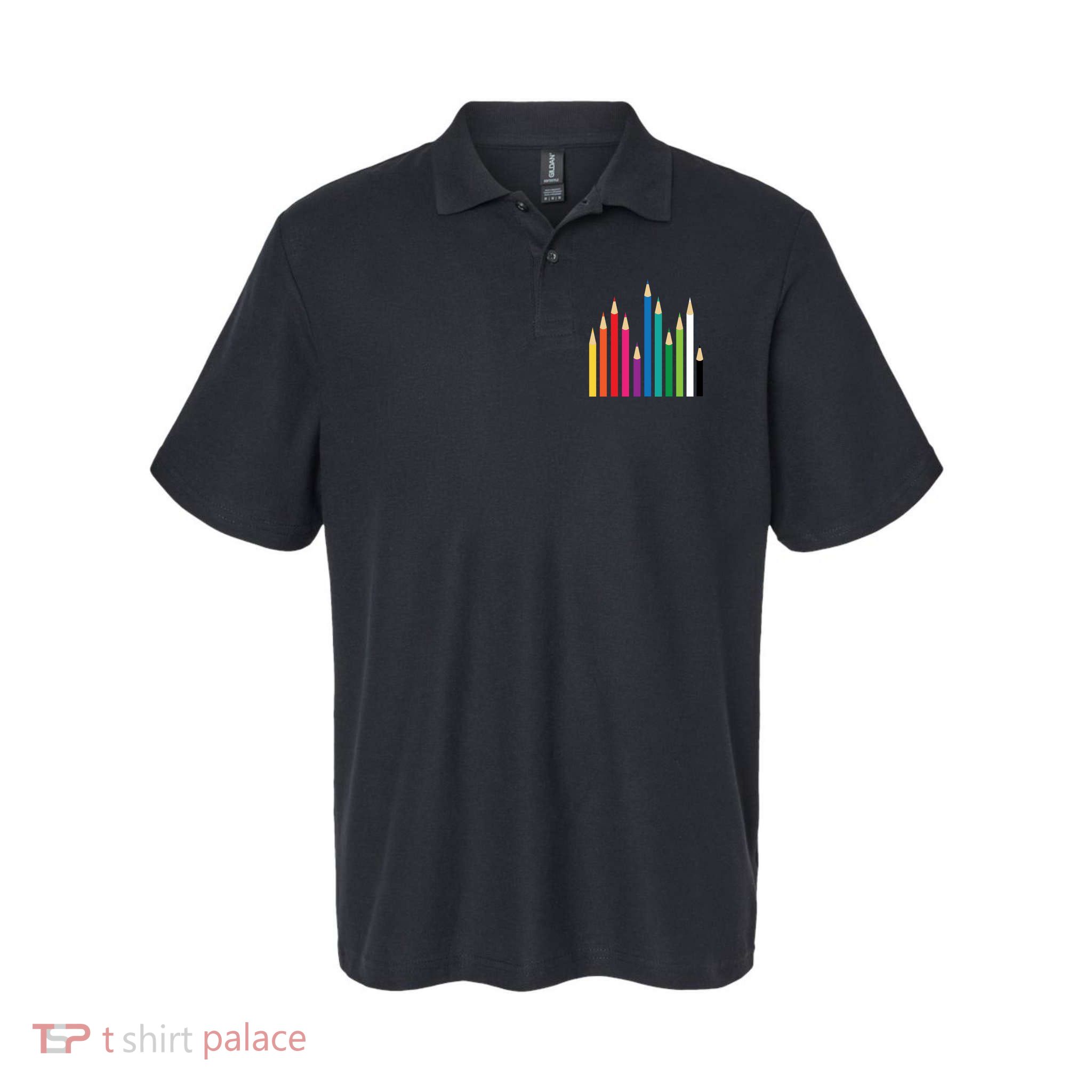 Colored Pencils Polo