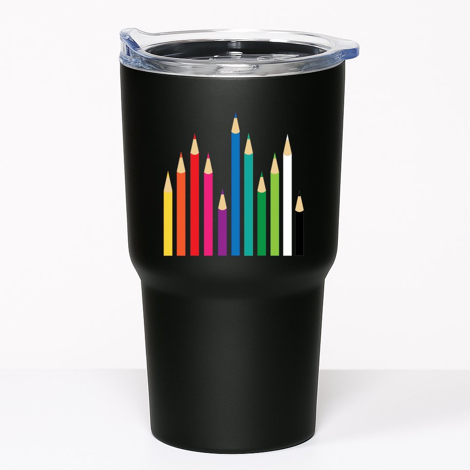Colored Pencils Tumbler