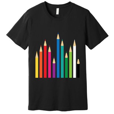 Colored Pencils Premium T-Shirt