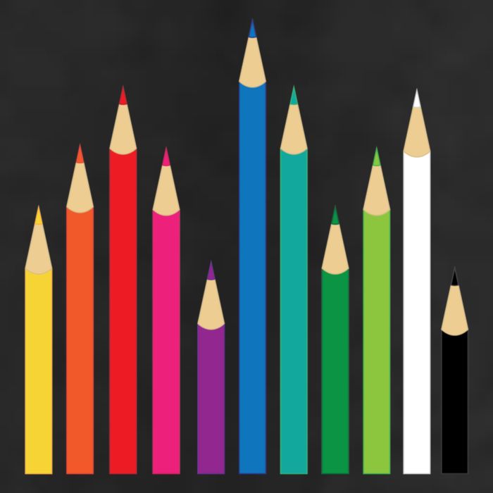Colored Pencils Hat