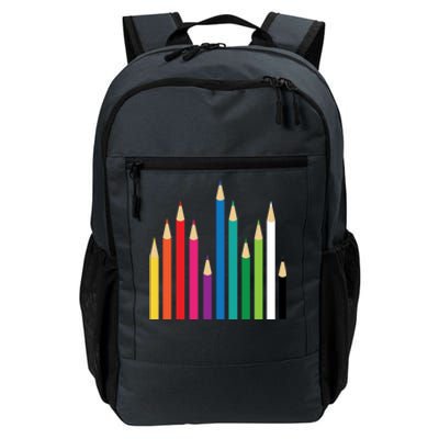 Colored Pencils Daily Commute Backpack