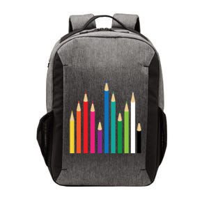 Colored Pencils Vector Backpack