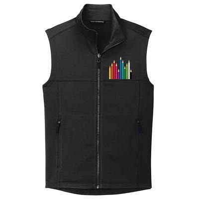 Colored Pencils Collective Smooth Fleece Vest