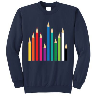 Colored Pencils Sweatshirt