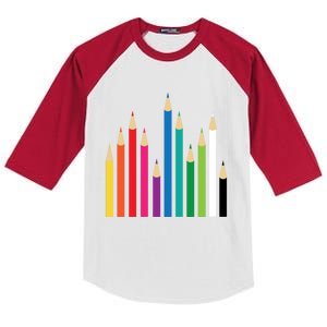 Colored Pencils Kids Colorblock Raglan Jersey