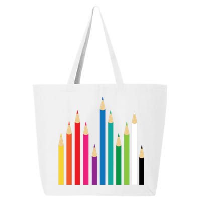 Colored Pencils 25L Jumbo Tote