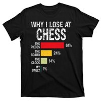 Chess Player Coach Lover Joke For Board Game Geek T-Shirt