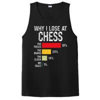 Chess Player Coach Lover Joke For Board Game Geek PosiCharge Competitor Tank