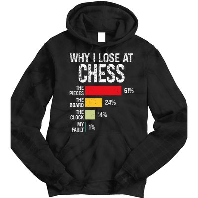 Chess Player Coach Lover Joke For Board Game Geek Tie Dye Hoodie