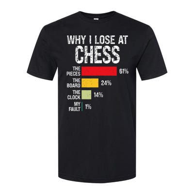 Chess Player Coach Lover Joke For Board Game Geek Softstyle CVC T-Shirt