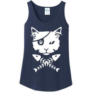 Cute Pirate Cat Ladies Essential Tank