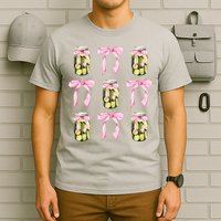 Canned Pickle Coquette Bows With Cute Pickle Jar T-Shirt