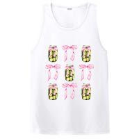 Canned Pickle Coquette Bows With Cute Pickle Jar PosiCharge Competitor Tank