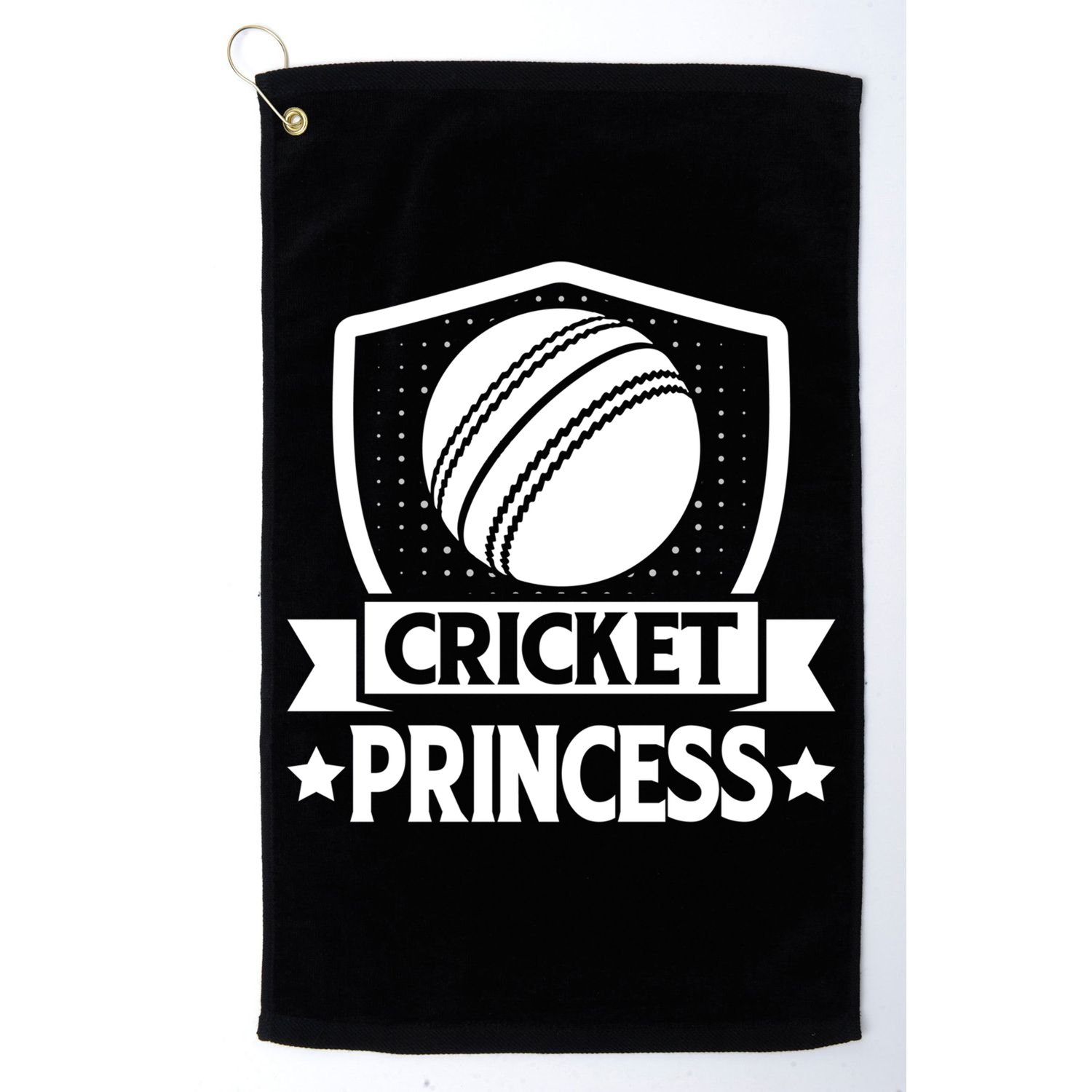 Cricket Princess Cricket Gift Golf Towel