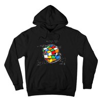 Competitive Puzzle Cube Math Lovers Funny Speed Cubing Hoodie