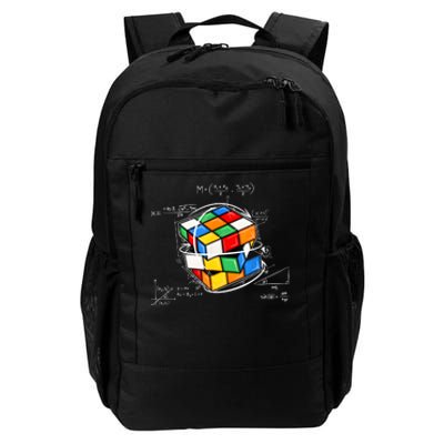 Competitive Puzzle Cube Math Lovers Funny Speed Cubing Daily Commute Backpack