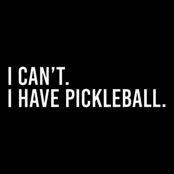 Cool Pickleball Coach With Saying I CanT I Have Pickleball 16 in Basic Backpack
