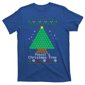 Cool Pascals Christmas Tree Sweater Gift Math T-Shirt