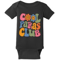 Cool Paras Club Paraprofessional Paraeducator Back To School Baby Bodysuit