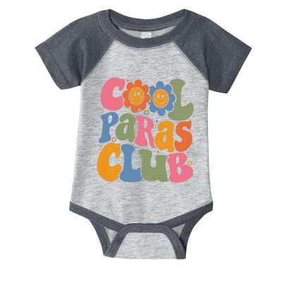 Cool Paras Club Paraprofessional Paraeducator Back To School Infant Baby Jersey Bodysuit