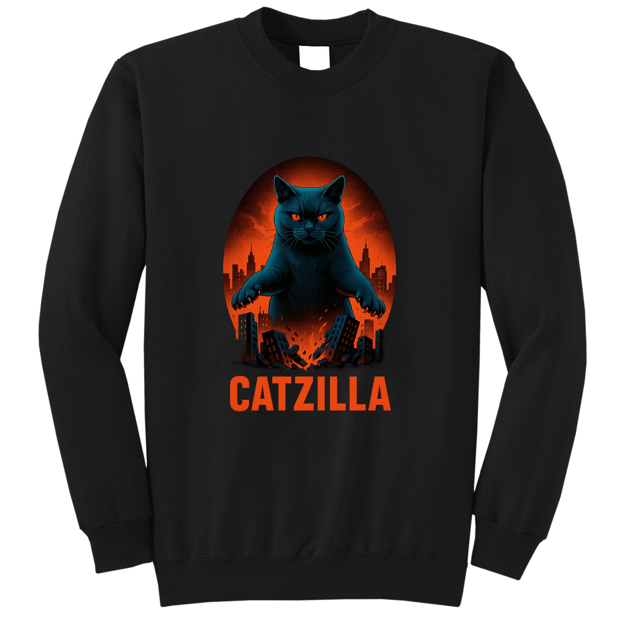 Catzilla Pose Sweatshirt