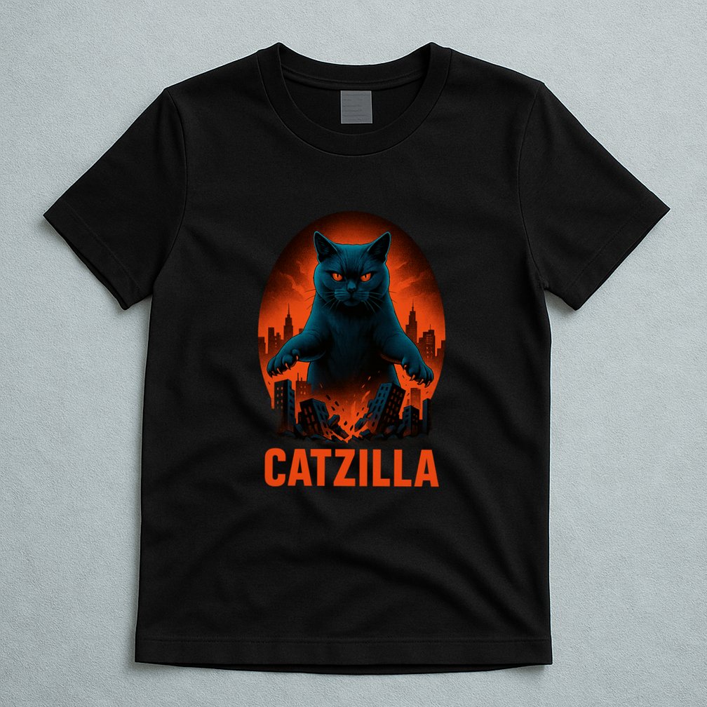 Catzilla Pose T-Shirt
