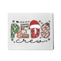 Christmas Pediatric Crew Peds Nurse Santa Hat Nursing Team  Mousepad