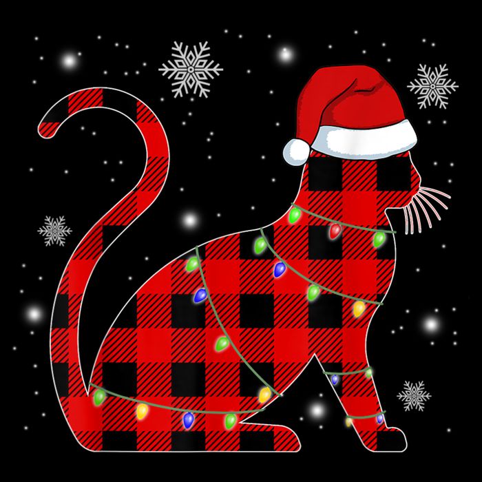 Christmas Plaid Cat Holiday Cute Impact Tech Backpack