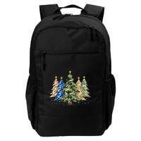 Camo Print Christmas Trees With Camouflage Print Xmas Daily Commute Backpack