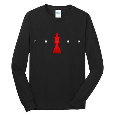 Chess Player Tall Long Sleeve T-Shirt